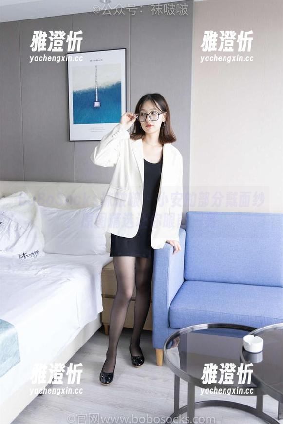 BoBoSocks袜啵啵 - 小安的部分戴面纱：原图精选让你眼前一亮