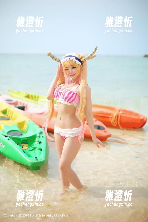 BoLoli菠萝社-夏美酱 BoLoli菠萝社 - 夏美酱和她的透明梦:图片原图让我想多了