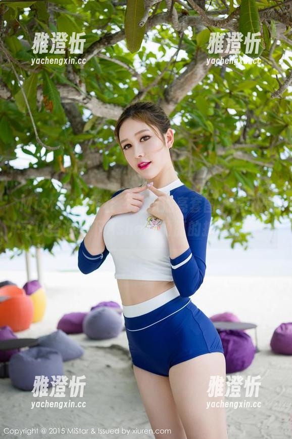 MiStar魅妍社-Ashely丽丽 MiStar魅妍社 - 这组油亮套图,是不是可以咨询一下Ashely丽丽的护肤秘籍?