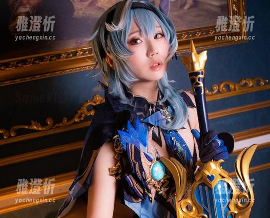 Sameki Sameki的“原神-优菈”,你来这儿不是看画风,是看她的眼神吧?新图上线!