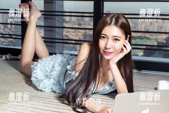 克拉女神-孟君 克拉女神 - 原图大解密:孟君在连衣裙里又是哪种风情?