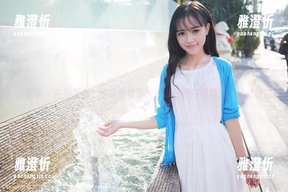 美媛馆-于大小姐 美媛馆 - 白到发光,快来看看于大小姐的纯白写真,护眼必备!