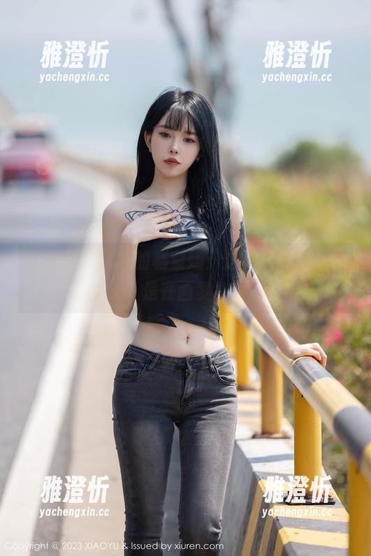 语画界-杨紫嫣 语画界 - 黑色的杨紫嫣:这不是在拍照,是在画梦!